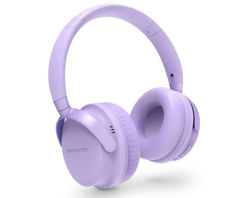 Energy Sistem EN-453054 Style 3 Bluetooth fejhallgató, 40mm-es hangszóró, BT5.1, akár 25óra üzemidő, lila