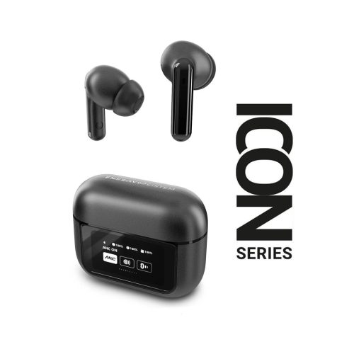 Energy Sistem Display ANC Earphones True Wireless vezeték nélküli zajszűrős fülhallgató érintőkijelzővel ICON Series