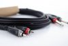 Cordial EU 1.5 PC 2x RCA / 2x jack 6,3 mm mono, 1,5 m