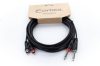 Cordial EU 1.5 PC 2x RCA / 2x jack 6,3 mm mono, 1,5 m