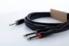 Cordial EY 1.5 VPP 1x jack 6,3 mm sztereó / 2x jack 6,3 mm mono, 1,5m