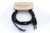 Cordial EY 1.5 WRPP 1x jack 3,5 mm 90° sztereó / 2x jack 6,3 mm mono, 1,5 m