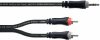 Cordial EY 3 WCC 1x jack 3,5 mm sztereó / 2x RCA, 3 m
