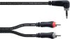 Cordial EY 3 WRCC 2x RCA / 1x jack 3,5 mm 90° sztereó, 3 m