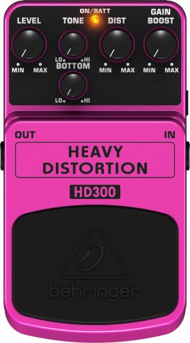 Behringer HD300 heavy distortion gitár effekt pedál