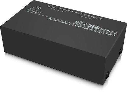 Behringer HD400 MICROHD gitár zajszűrő, 2-csatornás