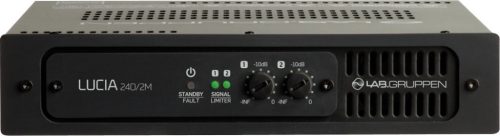 Lab Gruppen LUCIA 240/2M kompakt mátrixerősítő, 2x 120Watt, 2 -16Ohm, DSP