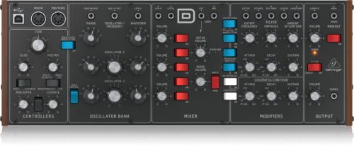 Behringer Model D analóg szintetizátor