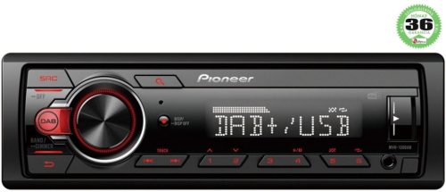 Pioneer MVH-130DAB autóhifi fejegység