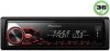 Pioneer MVH-181UB USB/AUX Mechanika nélküli fejegység, DIN 1, piros