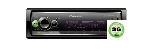 Pioneer MVH-S520BT autóhifi fejegység, FLAC támogatás, Android és IOS csatlakozás, 1 DIN