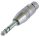 Neutrik NA3FP 3 pólusú XLR mama - sztereó 6.3mm-es dugasz