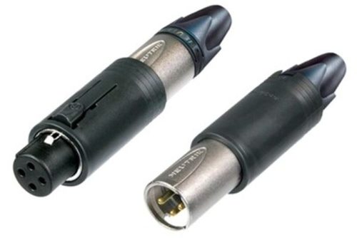 Neutrik NC3FM-C 3 pólusú XLR unisex kábelcsatlakozó