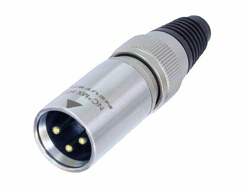 Neutrik NC3MX-HD XLR „heavy duty” XLR csatlakozó
