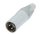 Neutrik NC3MXX-WT 3 pólusú XLR papa csatlakozó, fehér