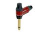 Neutrik NP2RX-TIMBRE Hajlított végű 6.3mm-es 2 pólusú hangszíndugasz.