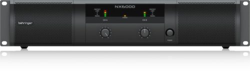 Behringer NX6000 erősítő, Class-D, 2csatorna, 2 x3000Watt (4Ohm)