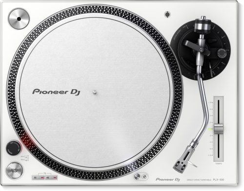 Pioneer DJ PLX-500-W lemezjátszó, fehér