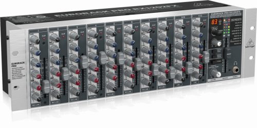 Behringer RX1202FX V2 12 csatornás rack mixer FX processzorral