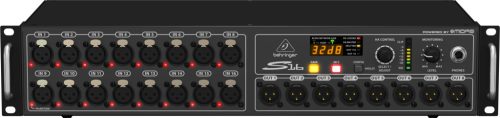 Behringer Digital Snake S16 I/O stage box, 16 bemenet, 8 kimenet, AES50