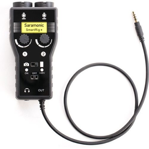 Saramonic SmartRig+ mikrofon és gitár interfész