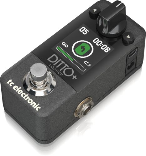 TC Electronic Ditto+ Looper többmenetes looper pedál
