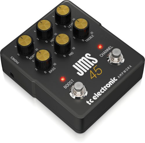 TC Electronic Jims 45 kétcsatornás gitár előfok