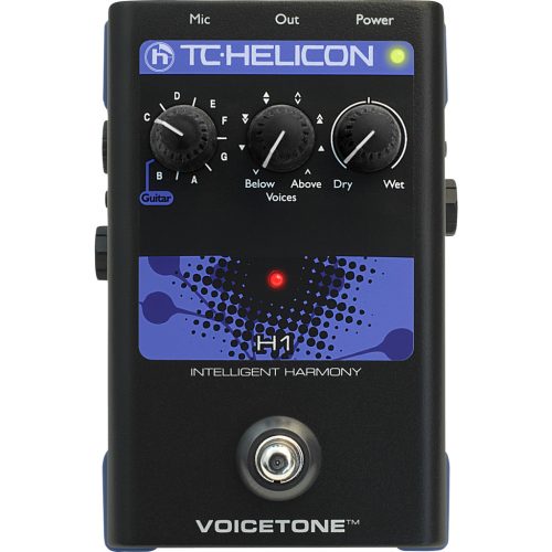 TC Helicon VoiceTone H1 intelligens ének harmonizáló pedál