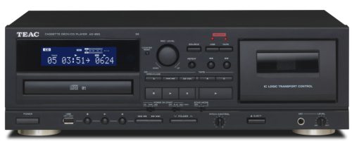TEAC AD-850-SE kazettás deck CD-lejátszóval, USB, fekete