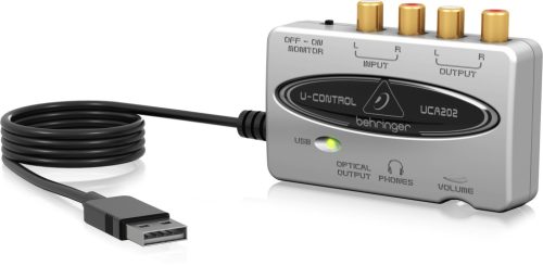 Behringer U-CONTROL UCA202 USB/audió interfész digitális kimenettel