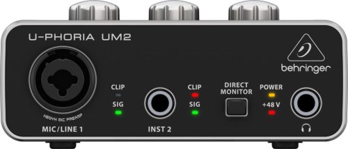 Behringer U-PHORIA UM2 USB/audio interfész