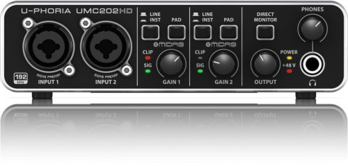 Behringer U-Phoria UMC202HD USB audió interfész