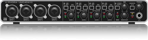 Behringer U-Phoria UMC404HD USB audió interfész