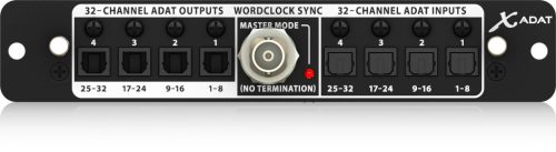Behringer X-ADAT bővítő kártya (X32), ADAT/Wordclock, 32 csatorna