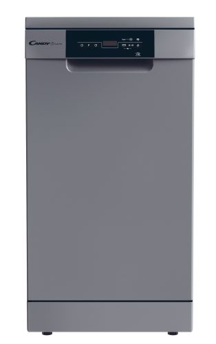 Candy CDPH 2D1047S Brava szabadonálló mosogatógép, 10 teríték, 7program, 9liter, 47dB, sötét inox