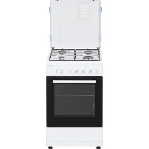 Tesla CG6400SW gáztűzhely, szikragyújtás, fehér, 60 cm