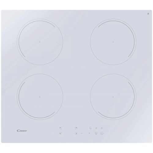 Candy CI642CWTT Idea beépíthető főzőlap, indukciós, 4zóna, érintéses vezérlés, 8.1kW, fehér