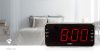 Nedis CLAR004BK ébresztőórás rádió, FM/AM, 1.8" LED kijelző, programozható, USB töltés, fekete
