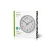 Nedis CLWA110WT fali óra, 30cm, elemes (1xAA), fehér
