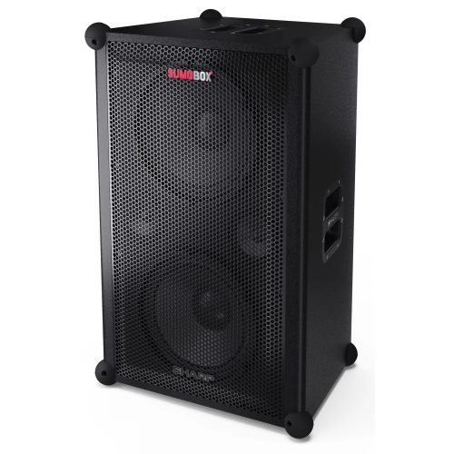 Sharp CP-LS200 "SUMOBOX" Bluetooth Party hangszóró, 200W RMS, fekete