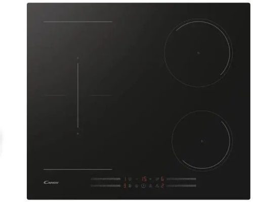 Candy CTP644MCBB/1 Moderna beépíthető főzőlap, indukciós, 4zóna, érintéses vezérlés, 7.8kW, okos vezérlés, fekete