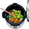 Tefal CY505EE0 elektromos kukta, 6liter, 1100Watt, 5program, inox -fekete