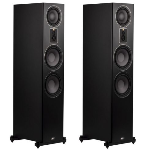 Magnat Signature 607 álló hangsugárzó pár, 4 utas, 200 /350Watt, 92dB, 25Hz -52kHz, 4-8 Ohm, fekete