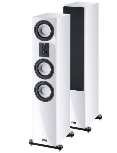 Magnat Signature 809 álló hangsugárzó pár, 4 utas, 250 /420Watt, 92dB, 22Hz -52kHz, 4-8 Ohm, fehér