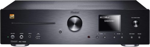 Magnat MC400 kompakt sztereó hálózatképes CD rádióerősítő, max. 200 W, Hi-Res, Bluetooth, aptX, fekete