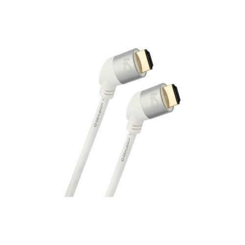 Oehlbach 138 Easy Connect HDMI High Speed kábel, pipás, 4K UHD 50/60 Hz, 1,44m, 18 Gbps, fehér
