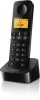 Philips D2601B/53 DECT telefon, kihangosítható, hívóazonosítás, 550mAh akku, fekete