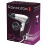 Remington D3015 hajszárító, 2000Watt, 3hőfok, 2sebesség, hideg levegő, ionos, diffúzor, fehér -fekete