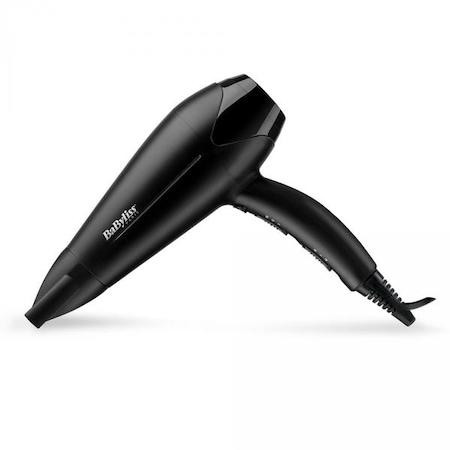 BaByliss D563DE Power Dry hajszárító, 2100Watt, 2sebesség, 3hőfok, hideg levegő, diffúzor, fekete