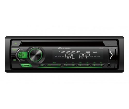 Pioneer DEH-S120UBG autóhifi fejegység, zöld